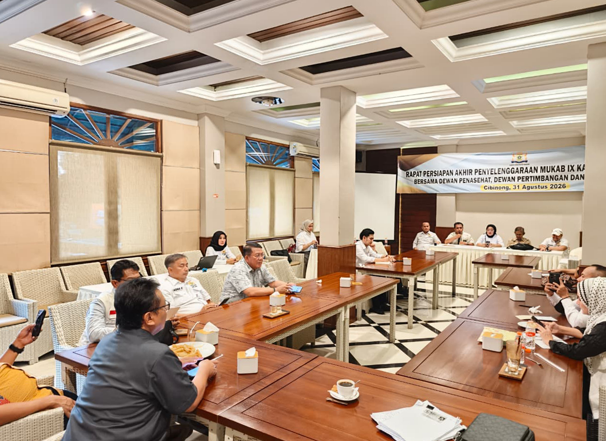 Rapat lanjutan gabungan SC dan OC, Persiapan Mukab IX KADIN Kabupaten Bogor